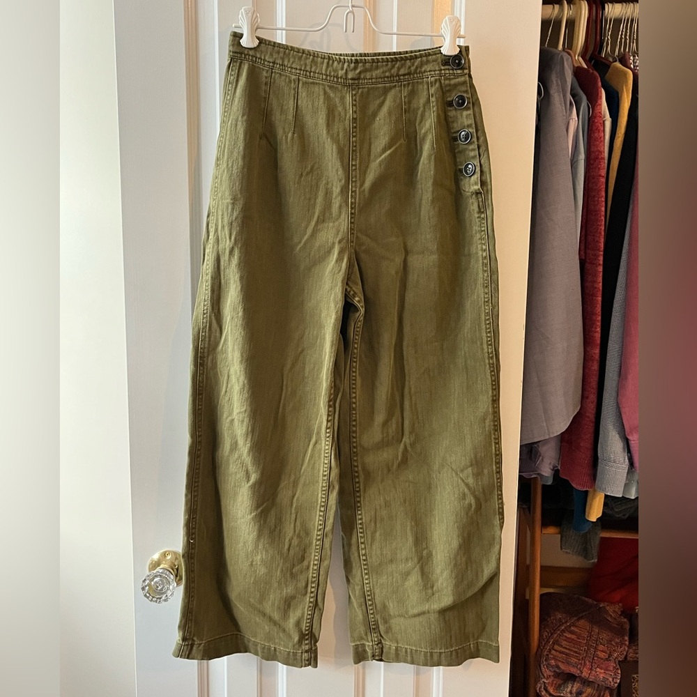 Wide leg Free People Pants
